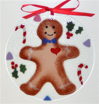 Gingerbread 7 inch Suncatcher