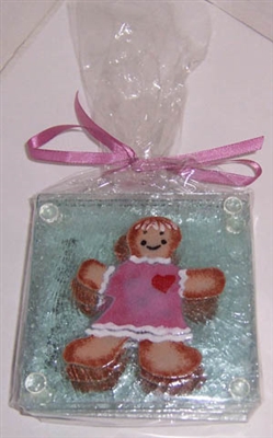 Gingerbread Girl Coasters