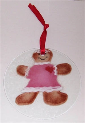 Gingerbread Girl Suncatcher