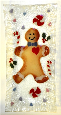 Gingerbread Rectangle Plate