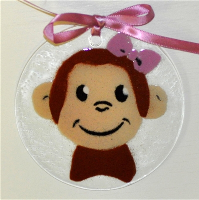 Girl Monkey Suncatcher