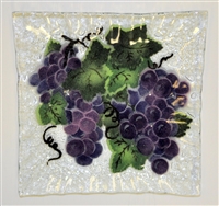 Grape Small Square Plate