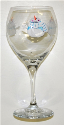 Happy Jack Red Wine Glass