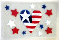 Heart Flag Small Tray (Insert Only)