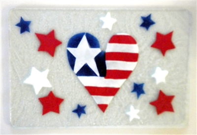 Heart Flag Small Tray (Insert Only)