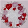 Hearts 10.75 inch Plate