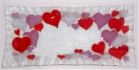 Hearts Rectangle Plate