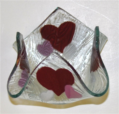 Hearts Small Candleholder