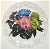 Hydrangea 12 inch Plate