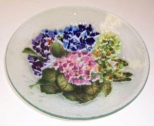 Hydrangea 15 inch Bowl