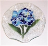 Hydrangea Blue 9 inch Bowl