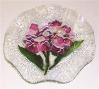 Hydrangea Pink 9 inch Bowl