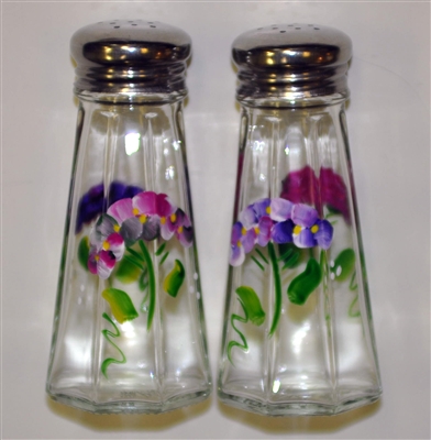 Hydrangea Salt and Pepper Shakers