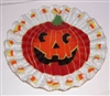 Jack O'Lantern 10.75 inch Plate