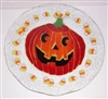 Jack O'Lantern 12 inch Plate