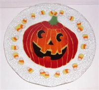 Jack O'Lantern 12 inch Plate