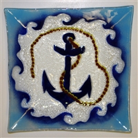 Large Square Anchor Platter