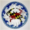 Maryland Flag Crab 10.75 inch Plate