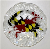 Maryland Flag Crab 9 inch Bowl