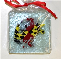 Maryland Flag Crab Coasters