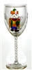 Nutcracker White Wine Glass