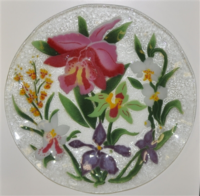 Orchid 14 inch Platter