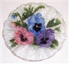 Pastel Pansy 7 inch Bowl