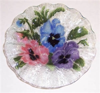 Pastel Pansy 7 inch Bowl