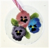 Pastel Pansy Suncatcher