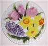 Pastel Spring Floral 9 inch Plate