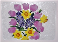 Pastel Spring Floral Large Tray (Insert Only)