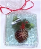 Pine Cone and Holly Coasters