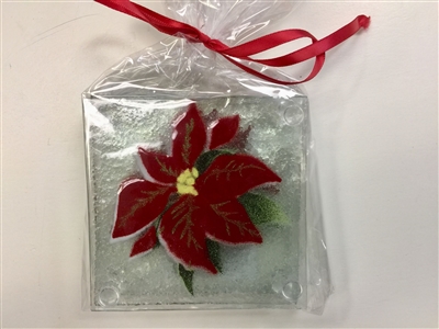 Poinsettia Coasters