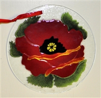 Poppy 7 inch Suncatcher