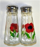 Poppy Salt and Pepper Shakers