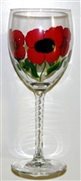Poppy White Wine Glass
