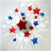 Red, White, and Blue Stars 7 inch Bowl