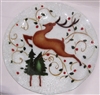 Reindeer 14 inch Platter