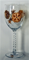 Sand Dollar White Wine Glass