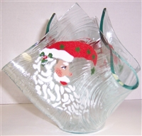 Santa Moon Large Candleholder