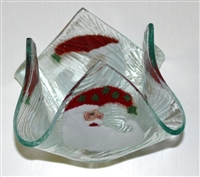 Santa Moon Small Candleholder