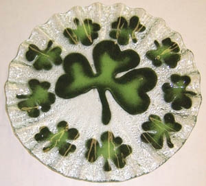 Shamrock 10.75 inch Plate