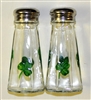 Shamrock Salt and Pepper Shakers