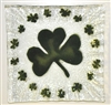 Shamrock Small Square Plate