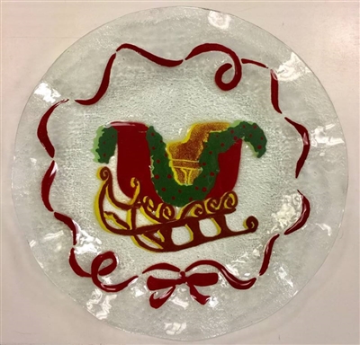 Sleigh 10.75 inch Plate