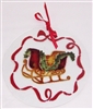 Sleigh 7 inch Suncatcher