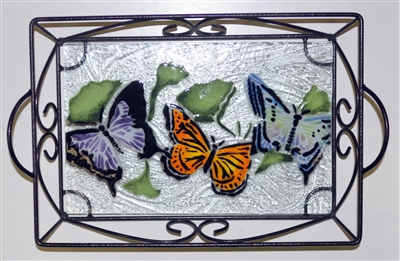 Small Butterfly Tray (with Metal Holder)