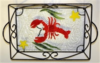 Small Lobster Tray (with Metal Holder)