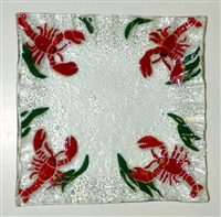 Small Square Lobster Plate