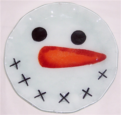 Snow Head 12 inch Plate